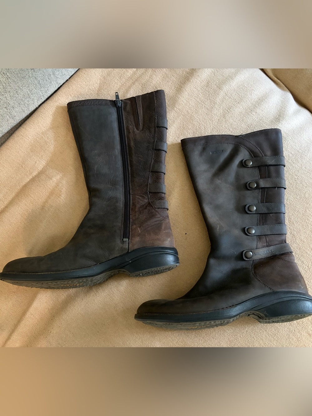Merrell Espresso Captiva Launch II Boots waterproof tall combat